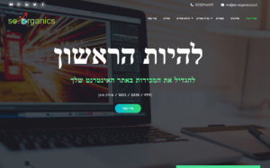 אס אי אורגניקס קידום אתרים מכל הסוגים ובניית קישורים